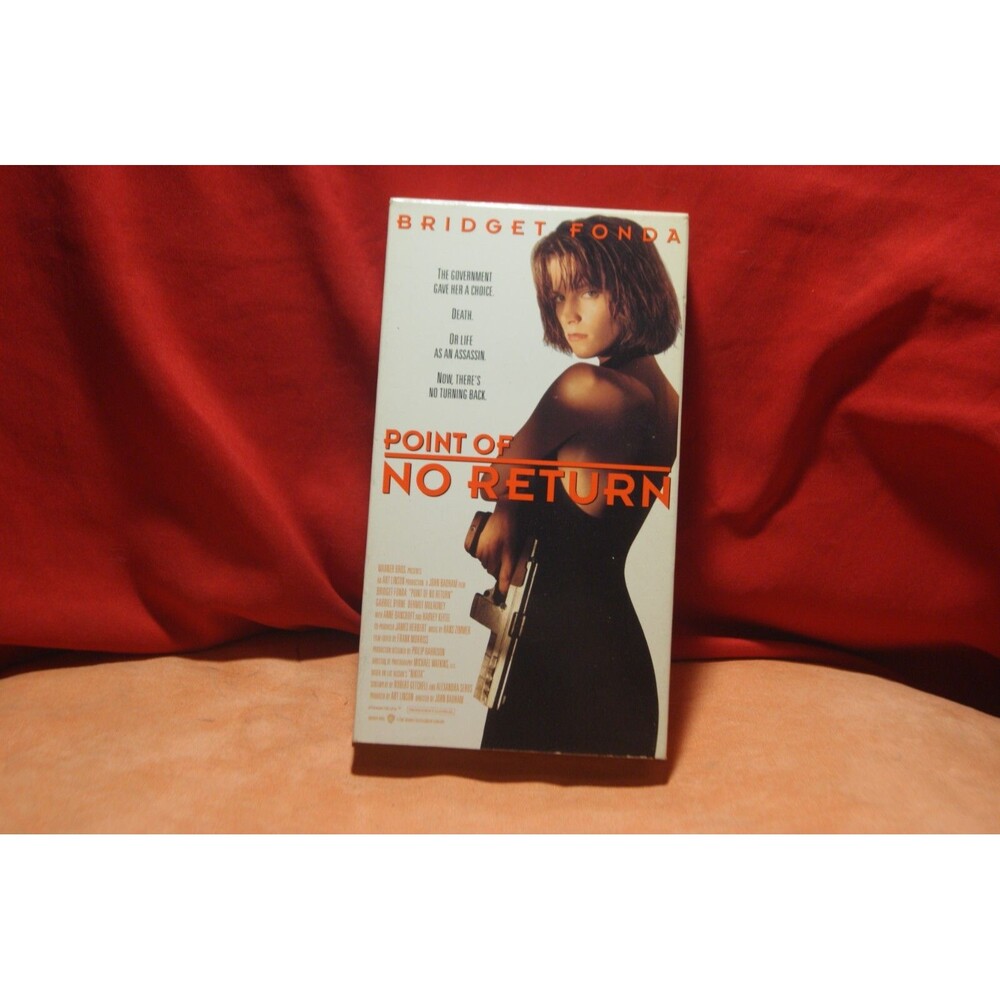 Point of No Return VHS 1993 Bridget Fonda Movie. Spy/Action/AWESOME Story!!